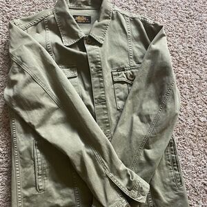 Big Star Khaki Military Jacket coat car hart style boho